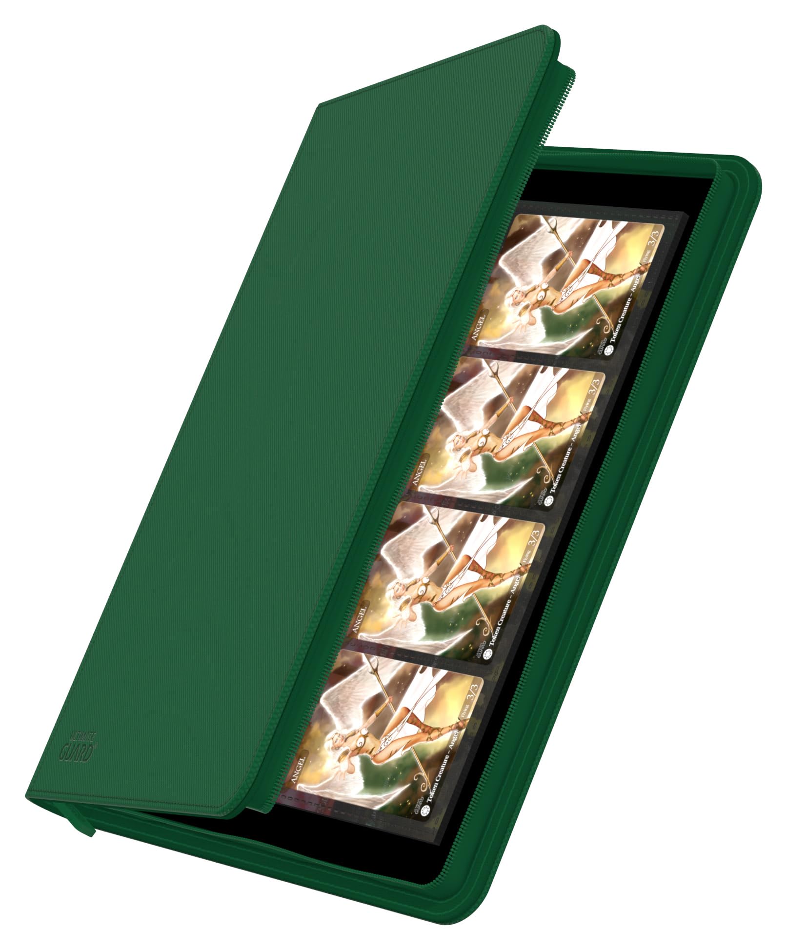 Amazon.com: Ultimate Guard Zipfolio 320 – 16 Pocket Xenoskin Green